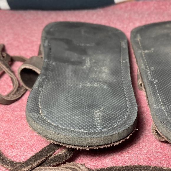 Handmade Leather Renaissance Medieval barefoot Sandals - Picture 6 of 14